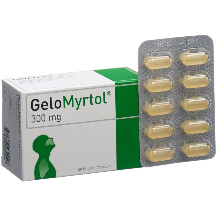GELOMYRTOL Weichkaps 300 mg 50 Stk GELOMYRTOL Weichkaps 300 mg 50 Stk