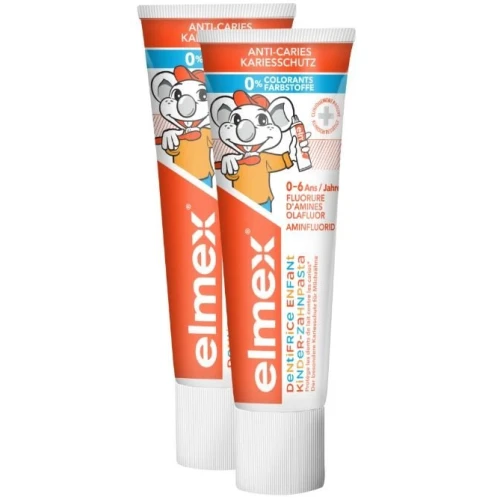 ELMEX Kinder Zahnpasta 2 x 75 ml