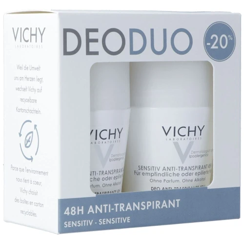 VICHY Deo empfindliche Haut Duo 2 Roll-on 50 ml