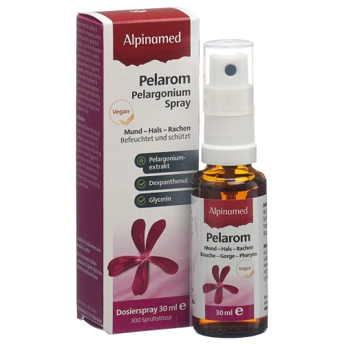 ALPINAMED Pelarom Pelargonium Spray 30 ml