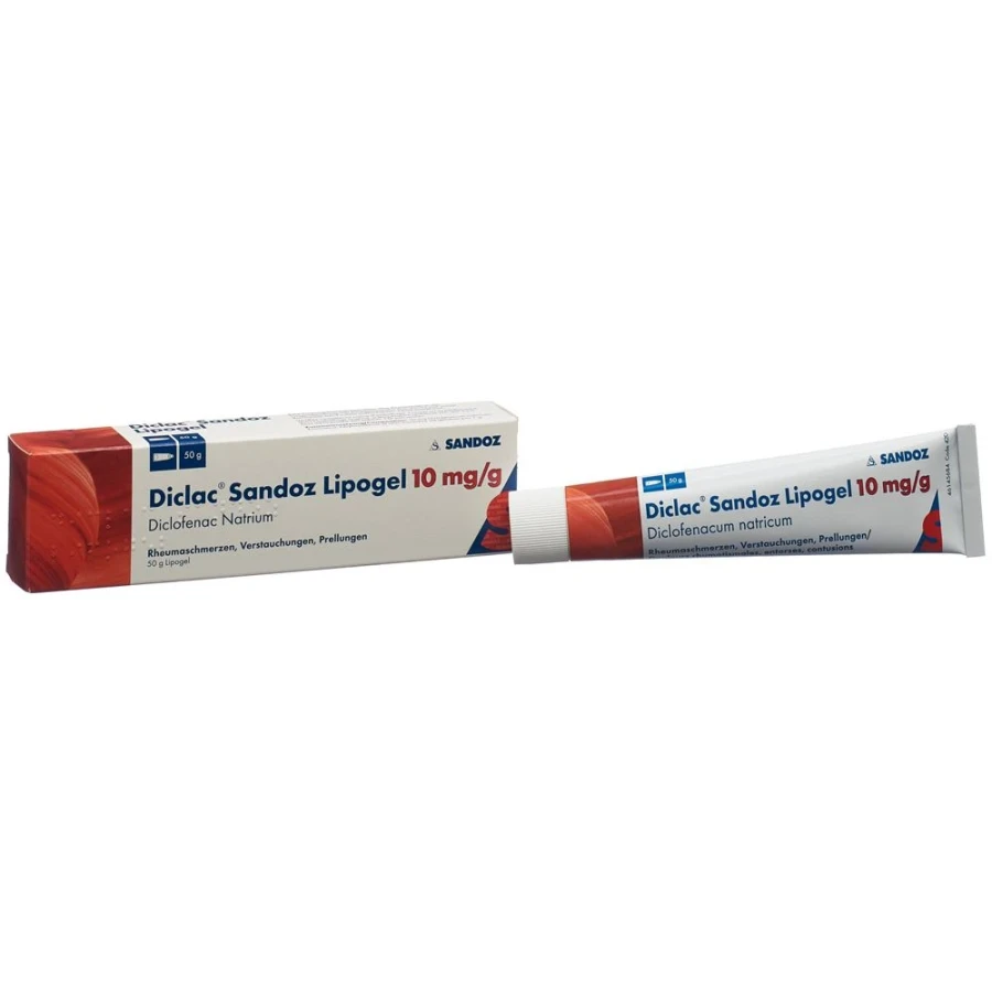DICLAC Sandoz Lipogel 10 mg/g Tb 50 g DICLAC Sandoz Lipogel 10 mg/g Tb 50 g