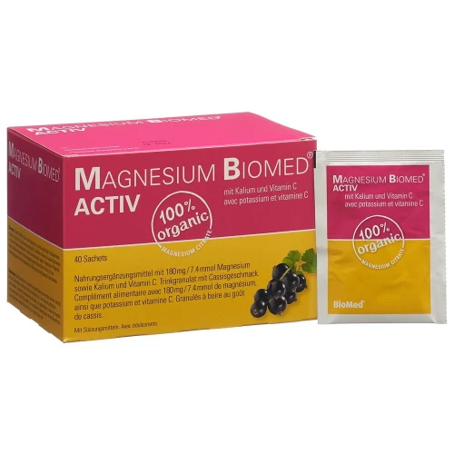 MAGNESIUM BIOMED Activ Gran Btl 40 Stk