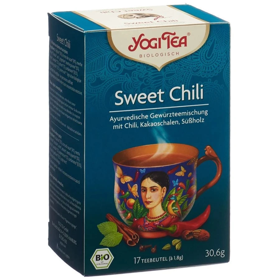 YOGI TEA Sweet Chili Mexican Spice 17 Btl 1.8 g YOGI TEA Sweet Chili Mexican Spice 17 Btl 1.8 g
