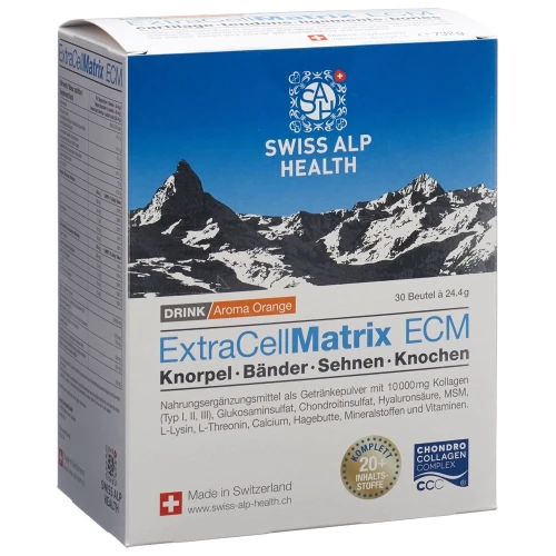 EXTRA CELL Matrix ECM Drink Gelenke Orange 25 Stk