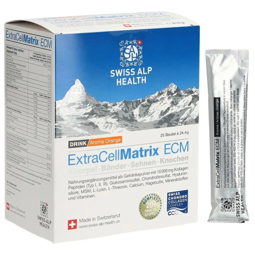 EXTRA CELL Matrix ECM Drink Gelenke Orange 25 Stk
