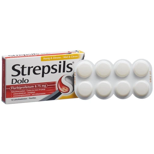 STREPSILS Dolo Lutschtabl 16 Stk