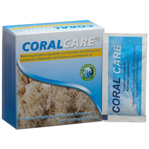 CORALCARE Coralcalcium Karibik+VitD3 Btl 30 Stk