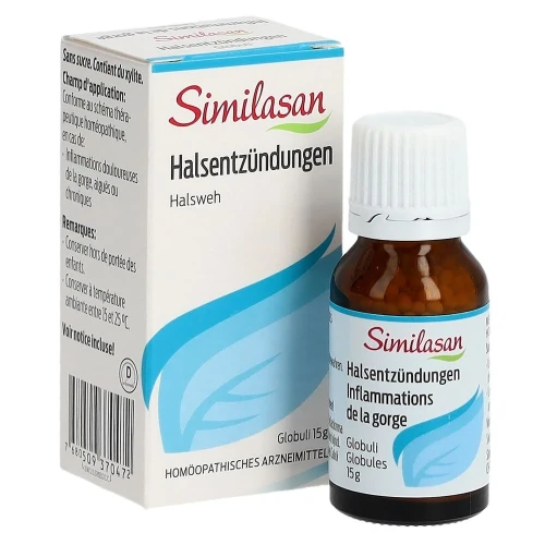SIMILASAN Halsentzündungen Glob 15 g