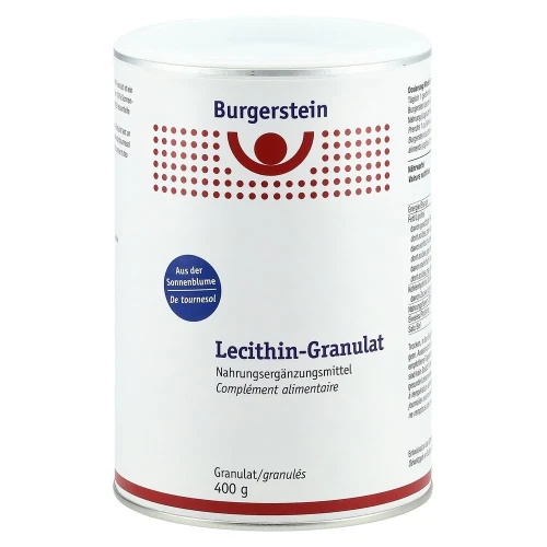 BURGERSTEIN Lecithin Granulat Dose 400 g