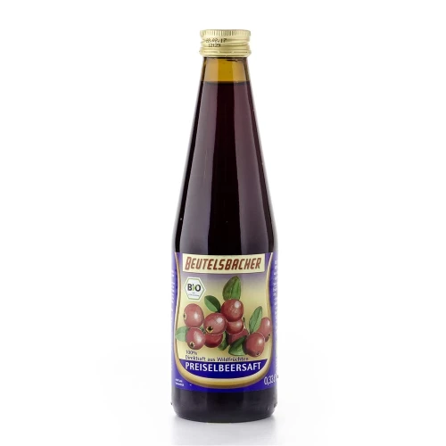 BEUTELSBACHER Preiselbeer Muttersaft Glasfl 330 ml