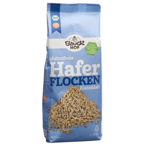 BAUCKHOF Haferflocken Kleinblatt glutenfr 475 g