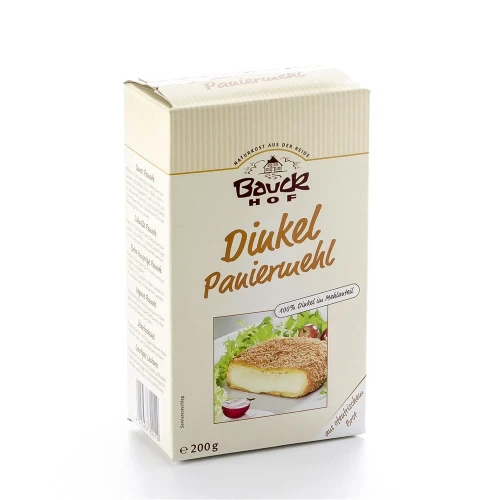 BAUCKHOF Dinkel-Paniermehl Karton 200 g