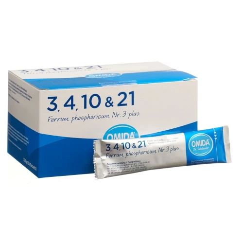 OMIDA SCHÜSSLER Nr3 Ferr phos plus Plv Btl 30 Stk