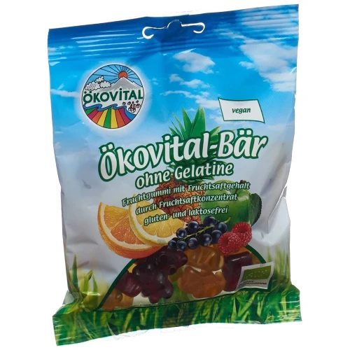 ÖKOVITAL Gummibärchen ohne Gelatine 80 g