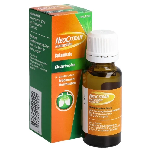 NEOCITRAN Hustenstiller Tropfen 5 mg/ml Kind 20 ml
