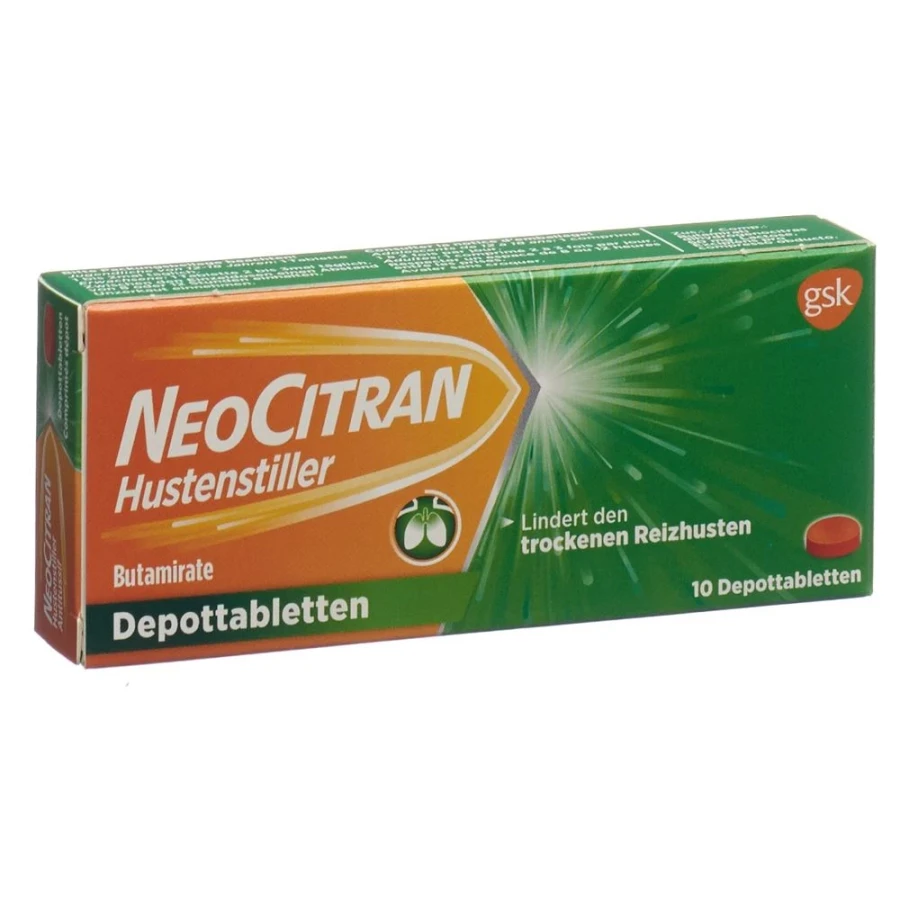 NEOCITRAN Hustenstiller Depottabl 50 mg 10 Stk