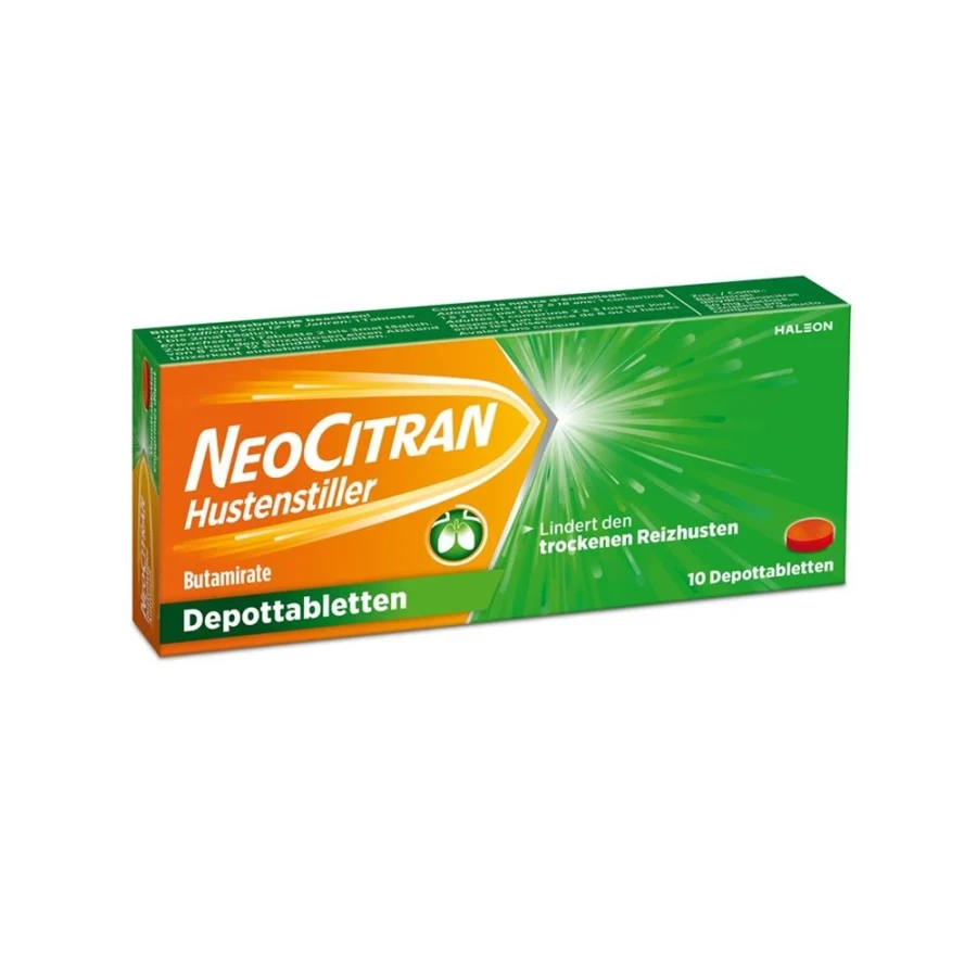 NEOCITRAN Hustenstiller Depottabl 50 mg 10 Stk NEOCITRAN Hustenstiller Depottabl 50 mg 10 Stk