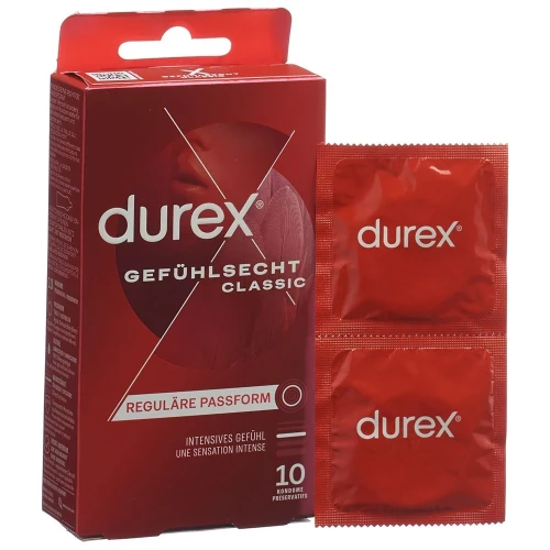 DUREX Gefühlsecht Classic Präservativ 10 Stk