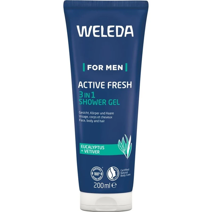 WELEDA FOR MEN ACT FR-Akt-Duschgel Tb 200 ml WELEDA FOR MEN ACT FR-Akt-Duschgel Tb 200 ml