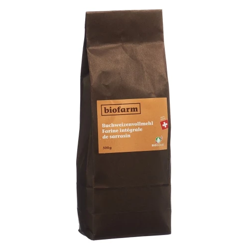 BIOFARM Buchweizenvollmehl CH Btl 500 g