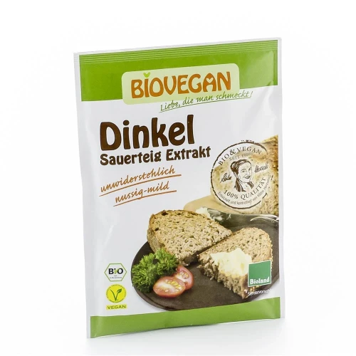 BIOVEGAN Dinkel Sauerteig Extrakt Btl 30 g