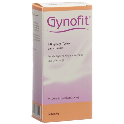 GYNOFIT Intimpflege-Tuch unparfumiert 12 Stk
