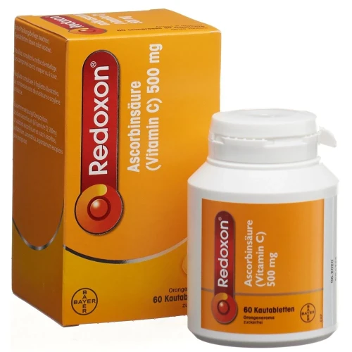 REDOXON Kautabl 500 mg Orange zuckerfrei 60 Stk