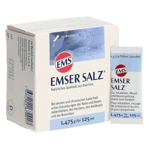 EMSER SALZ Plv 20 Btl 1.475 g