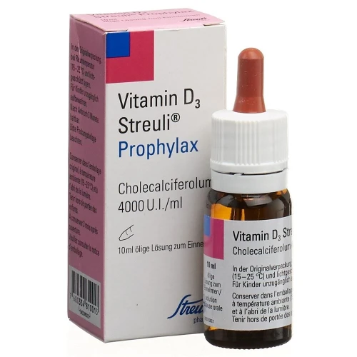 VITAMIN D3 Streuli 4000 IE/ml Prophylax Fl 10 ml