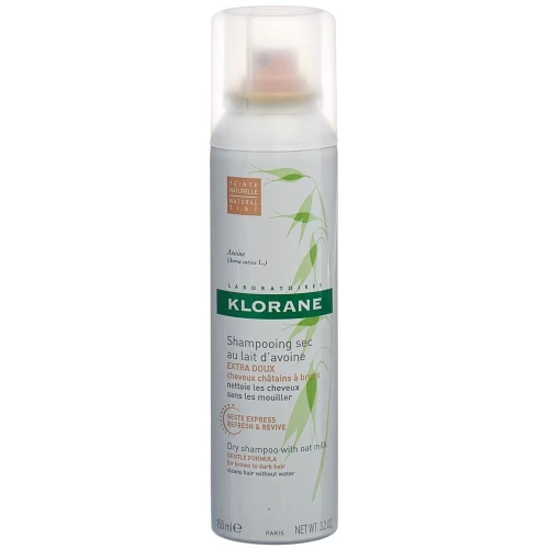 KLORANE Trockenshampoo Hafermilch getö Spr 150 ml