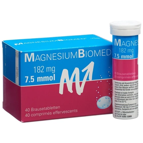 MAGNESIUM BIOMED Brausetabl 40 Stk