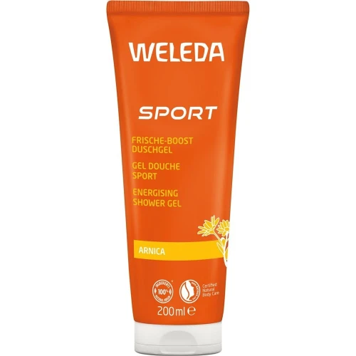 WELEDA Sport Frische-Boost Duschgel Arnika 200 ml