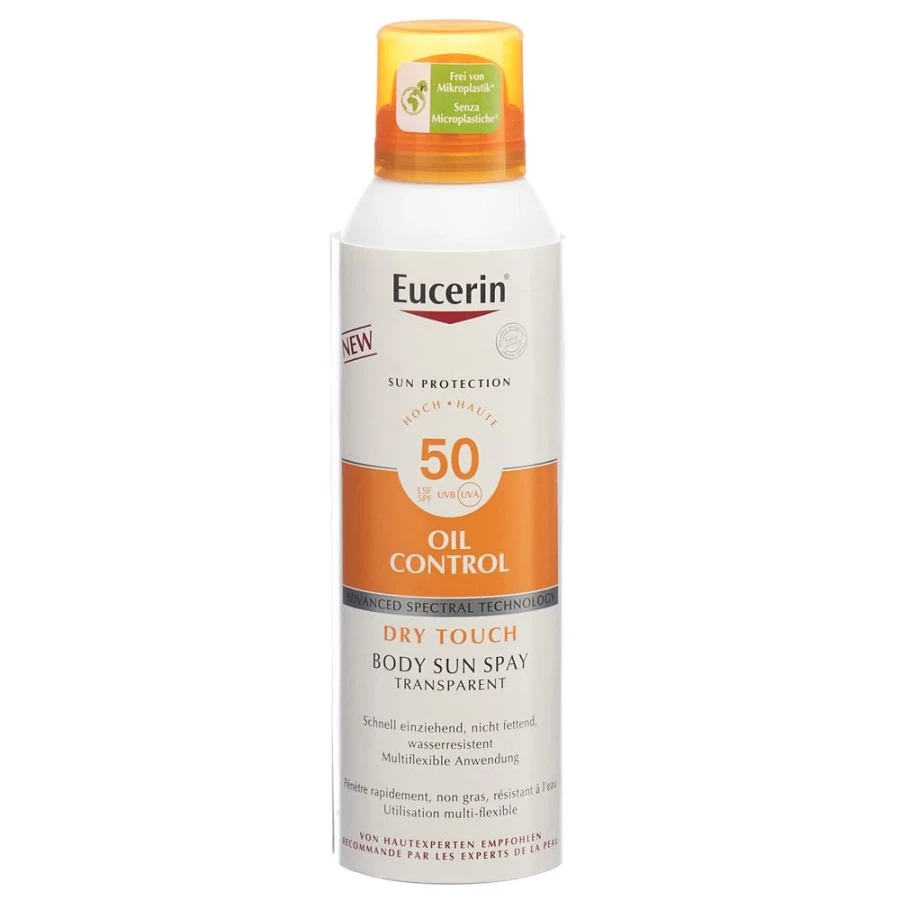 EUCERIN SUN Sensitive Protect Spray Transparent Dry LSF50 200 ml