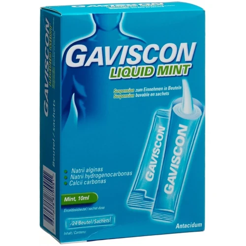 GAVISCON Liquid mint Susp in Beuteln 24 Btl 10 ml