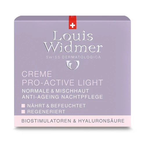 LOUIS WIDMER Creme Pro Active Light Parfümiert 50 ml
