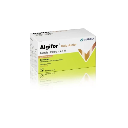 ALGIFOR Dolo Junior 150 mg/7.5ml 18 Beutel à 7.5 ml