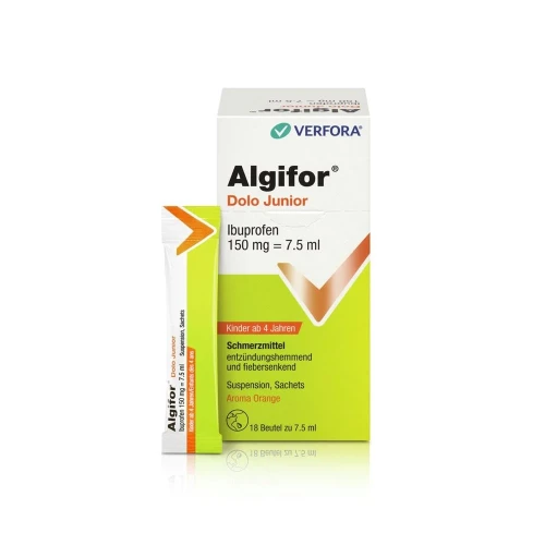 ALGIFOR Dolo Junior 150 mg/7.5ml 18 Beutel à 7.5 ml