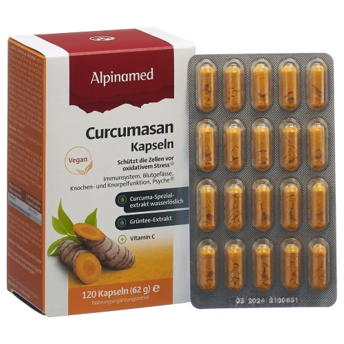 ALPINAMED Curcumasan Kapseln 120 Stk