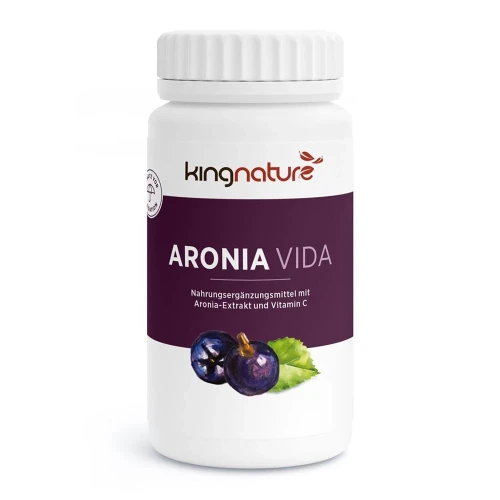 KINGNATURE Aronia Vida Extrakt Kaps 500 mg 100 Stk