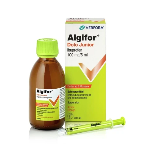 ALGIFOR Dolo Junior Suspension 100 mg/5ml 200 ml