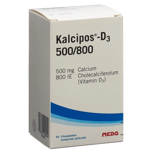 KALCIPOS-D3 Filmtabl 500/800 Ds 90 Stk