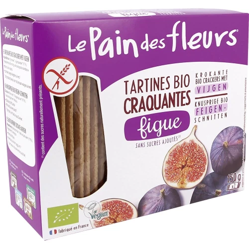 BLUMENBROT Knusp Schnitt Feigen Bio glut fr 150 g