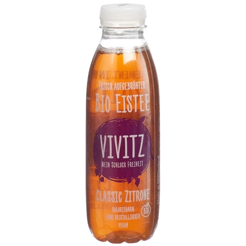 VIVITZ Bio Eistee Classic Zitrone 0.5 lt