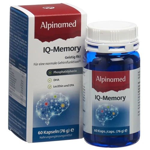 ALPINAMED IQ-Memory Kaps Ds 60 Stk