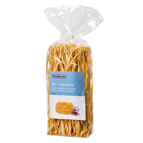 BIOFARM Tagliatelle Dinkel-Safran 350 g