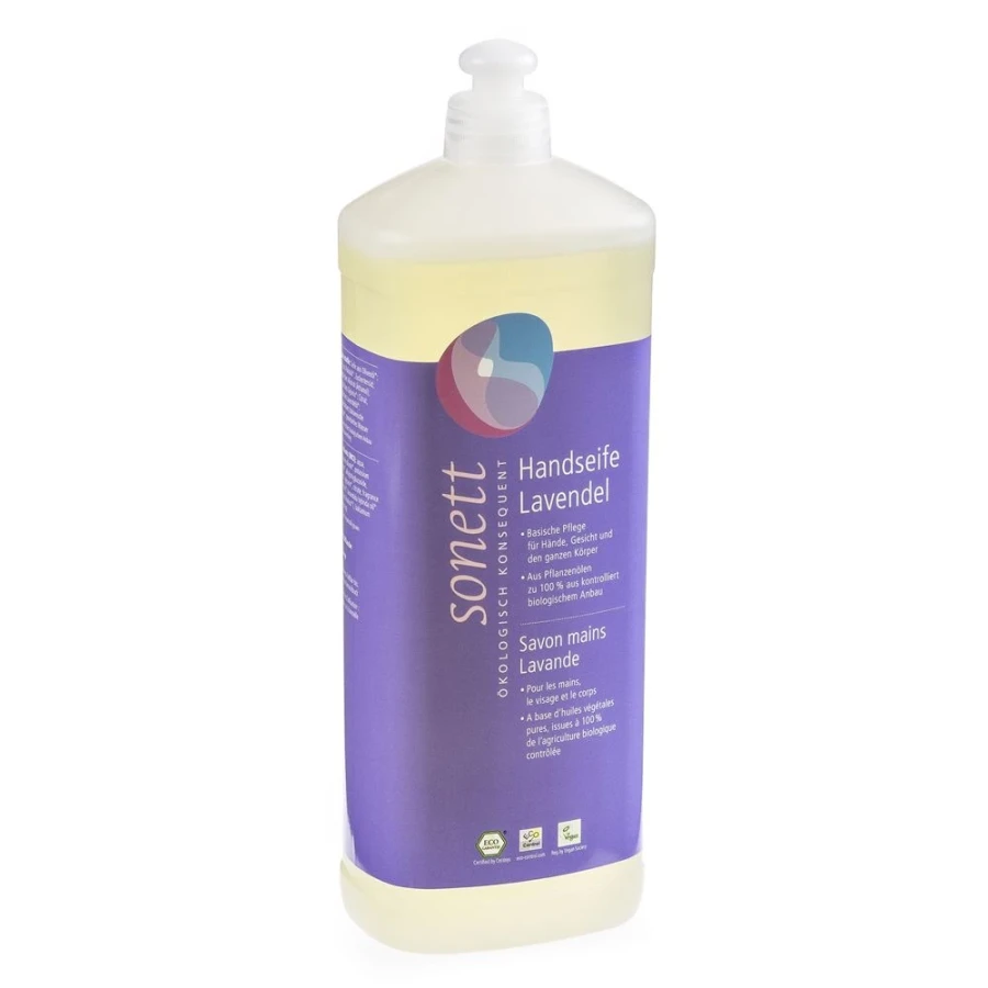 SONETT Handseife Lavendel Nachfüllfla neu 1 lt SONETT Handseife Lavendel Nachfüllfla neu 1 lt