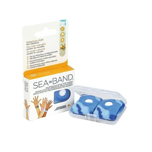 SEA-BAND Akupressurband Kinder blau 1 Paar
