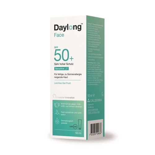 DAYLONG Sensitive Face Gel-Cr/Flui SPF50+ Tb 50 ml