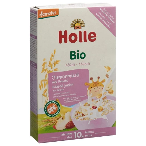 HOLLE Bio-Juniormüsli Mehrkorn mit Frucht 250 g