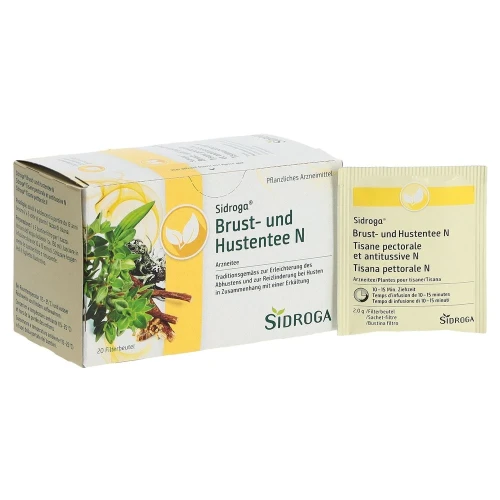 SIDROGA Brust- und Hustentee N 20 Btl 2 g